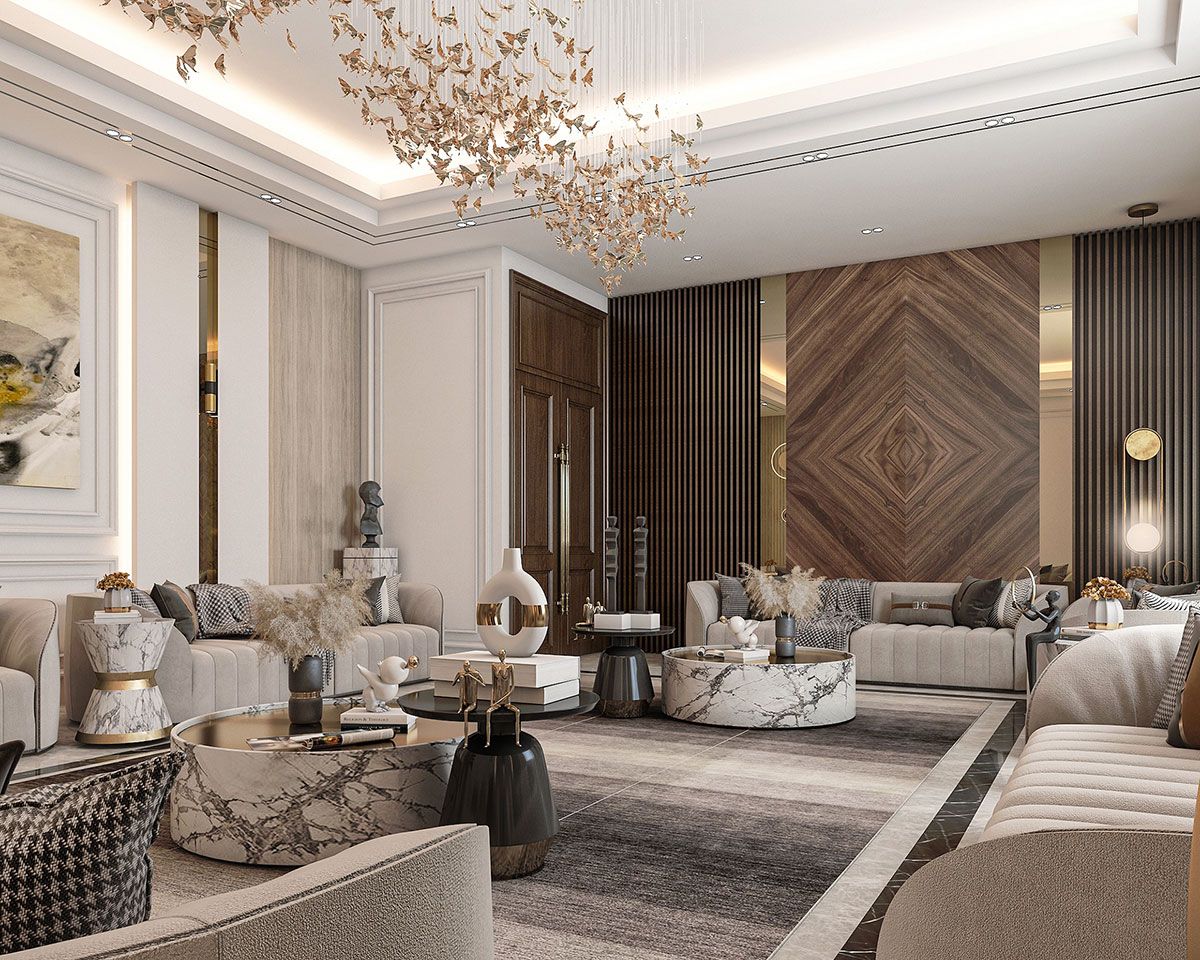 اتاق پذیرایی نیوکلاسیک03