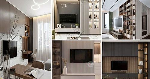 چگونه وال تی وی یا دیوار تلویزیون خوب بنظر برسد