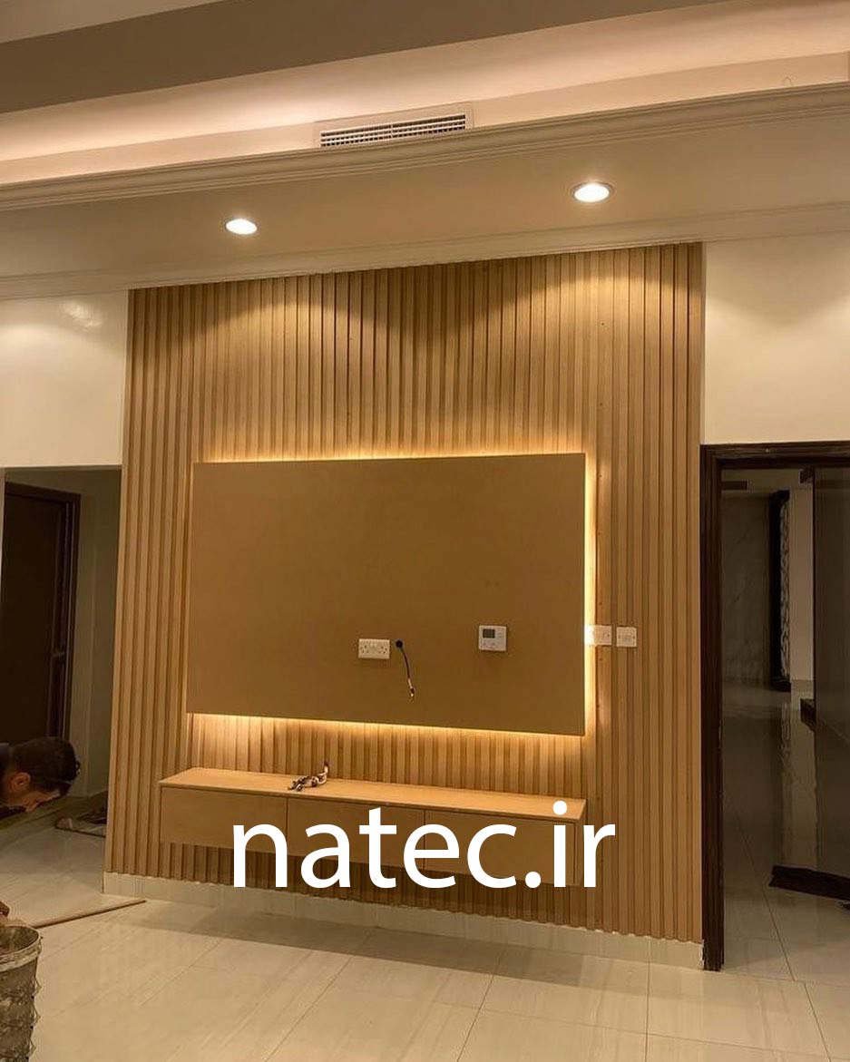 طراحی دکوراسیون دیوار تلویزیون یا وال تیوی