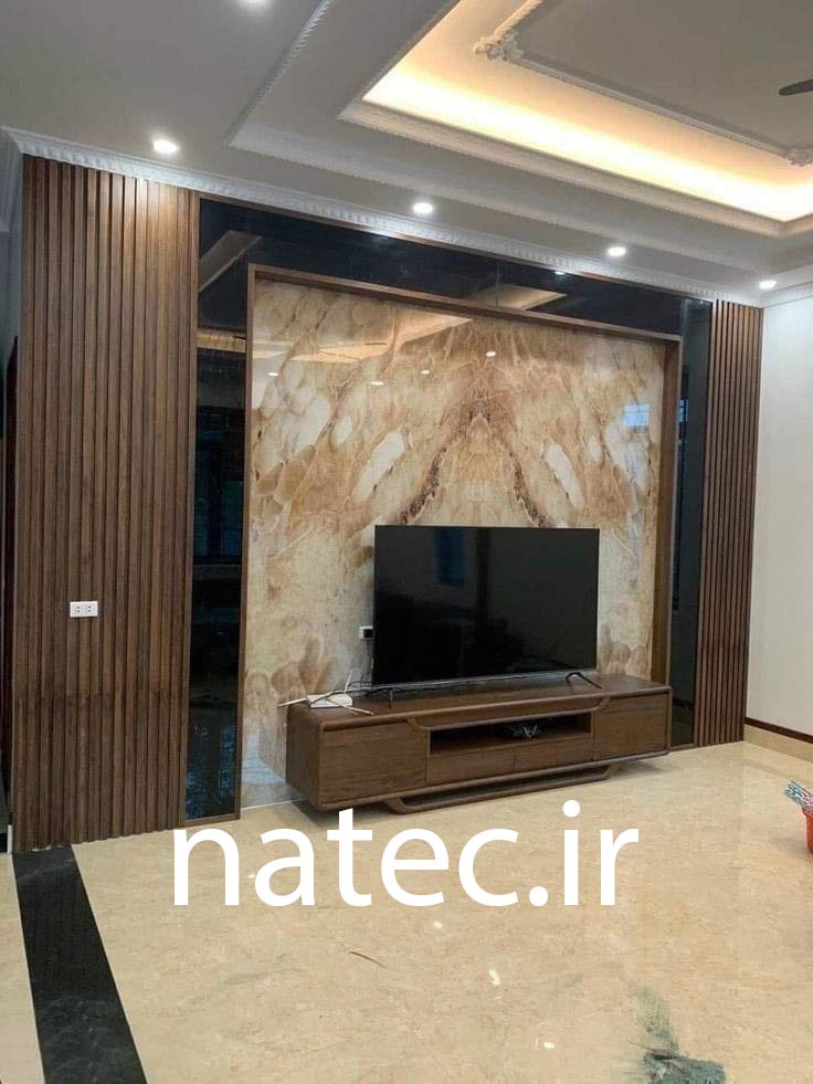 طراحی دکوراسیون دیوار تلویزیون یا وال تیوی
