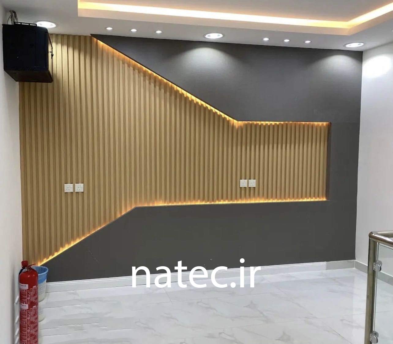 طراحی دکوراسیون دیوار تلویزیون یا وال تیوی