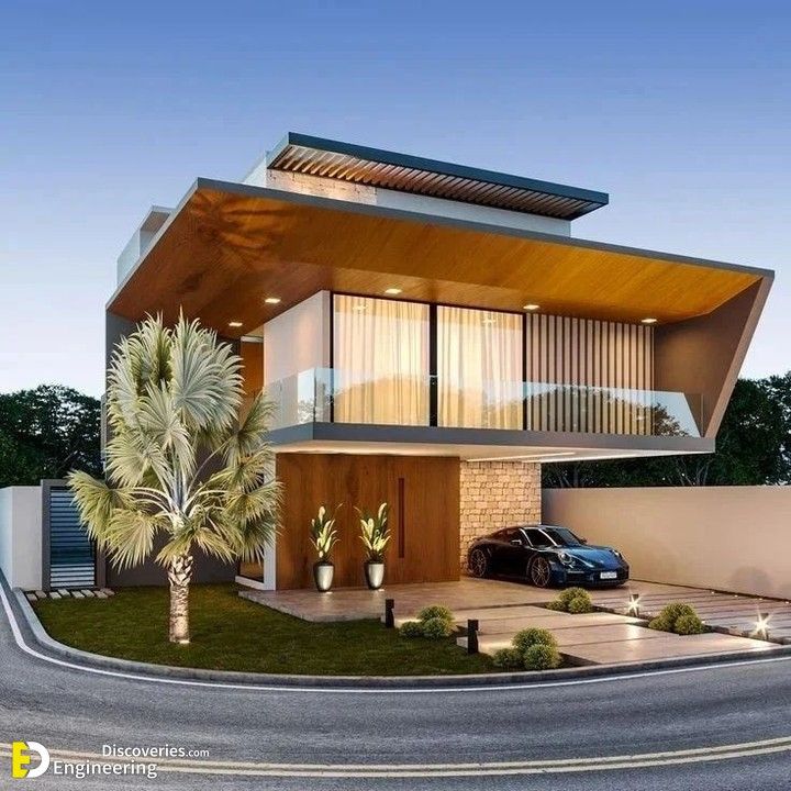 بهترین طراحی نما و پلان خانه 
