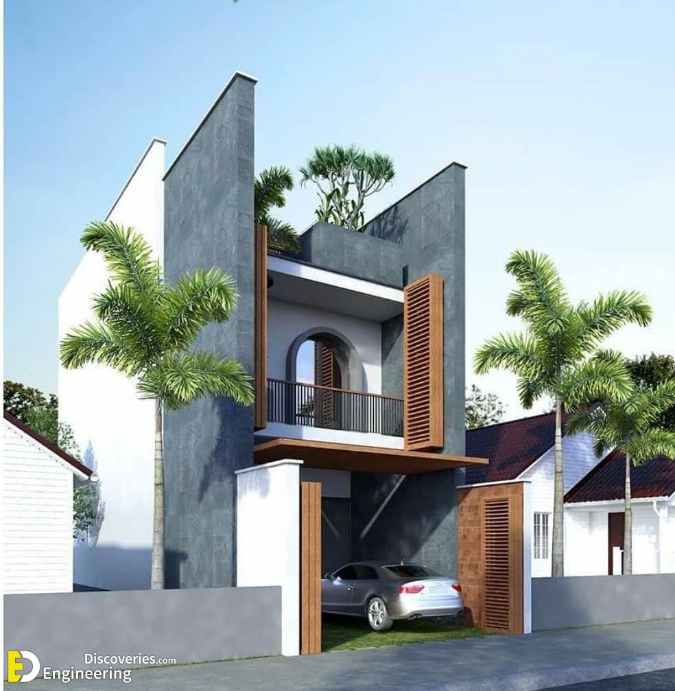 بهترین طراحی نما و پلان خانه 