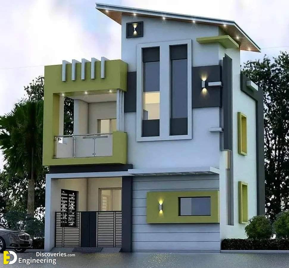 بهترین طراحی نما و پلان خانه 