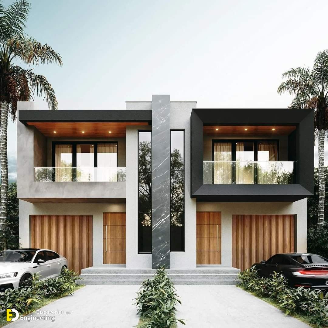 بهترین طراحی نما و پلان خانه 