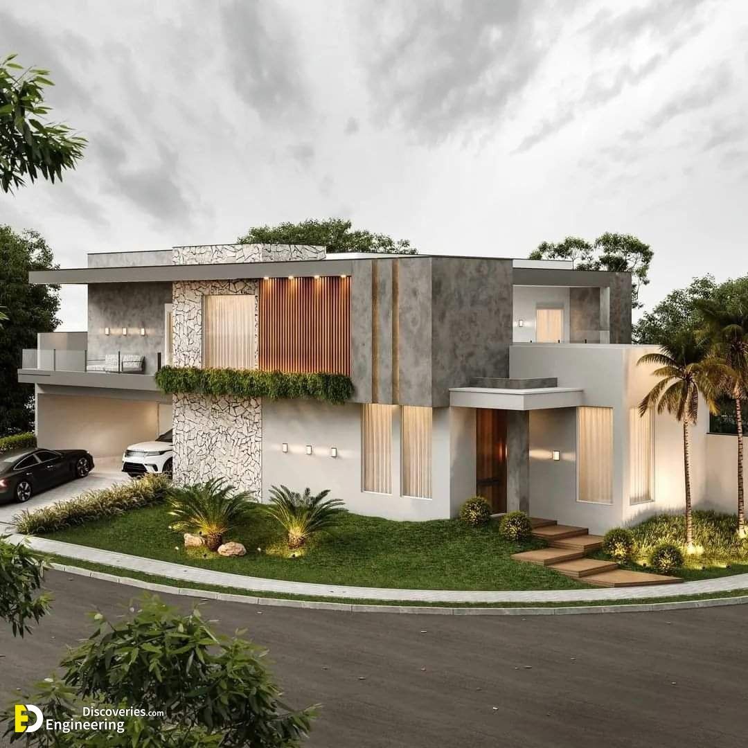 بهترین طراحی نما و پلان خانه 