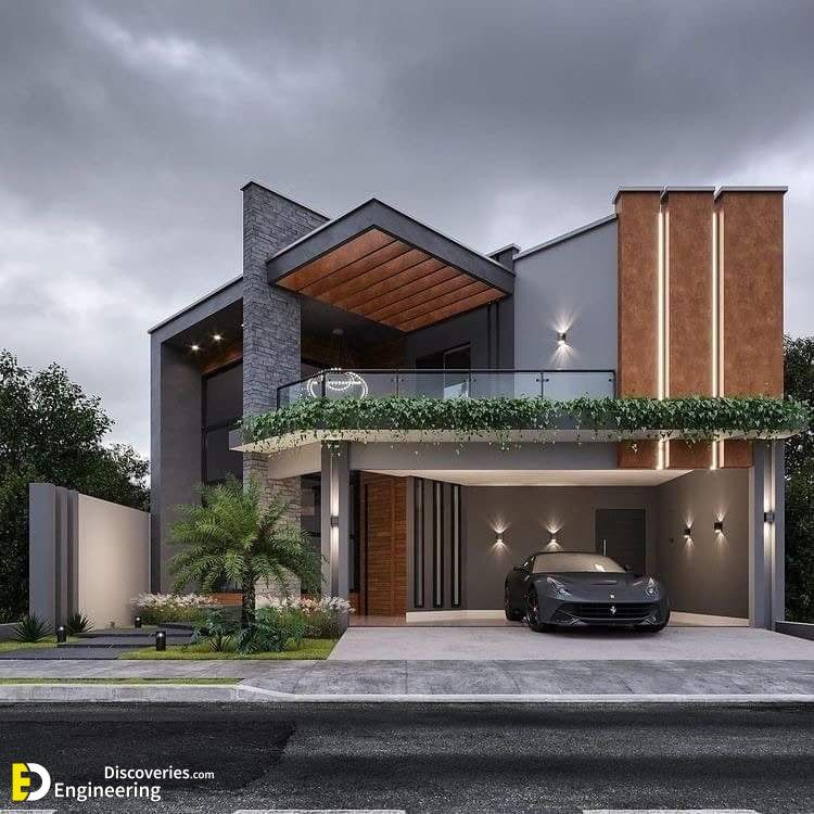 بهترین طراحی نما و پلان خانه 