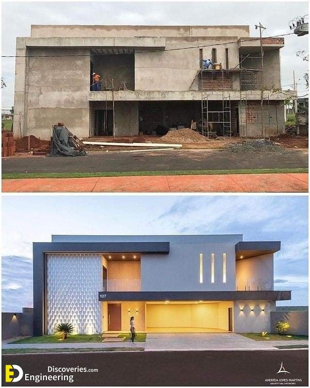 بهترین طراحی نما و پلان خانه 