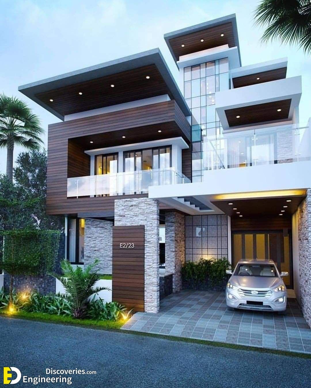 بهترین طراحی نما و پلان خانه 