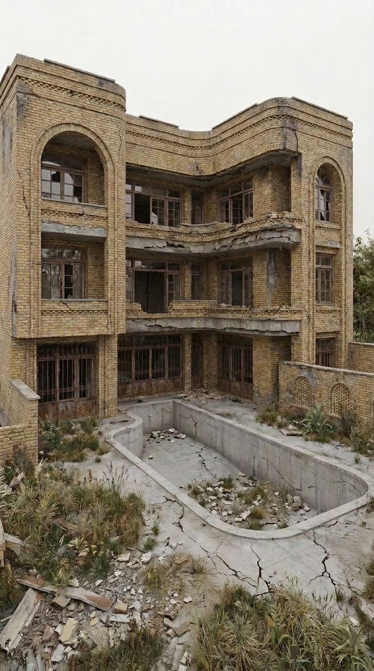 مرمت و بازسازی خانه ۸۰ ساله در روستای حیدرآباد شرق اصفهان