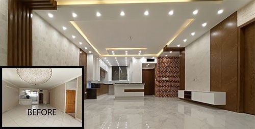 دکوراسیون داخلی منزل 100 متری