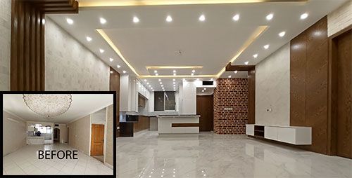 دکوراسیون داخلی منزل 100 متری