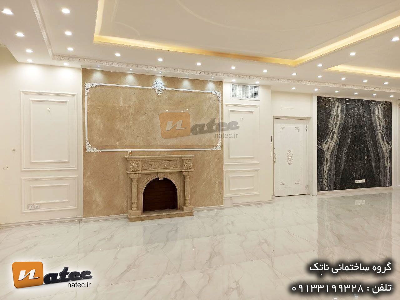 بازسازی منزل به سبک کلاسیک در اصفهان