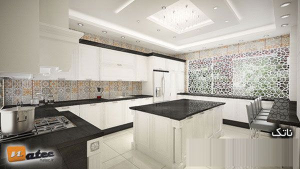 طراحی کابینت آشپزخانه کلاسیک