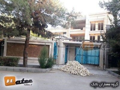 نمونه کار ساختمان سازی صفر تا صد از گروه طراحی ناتک