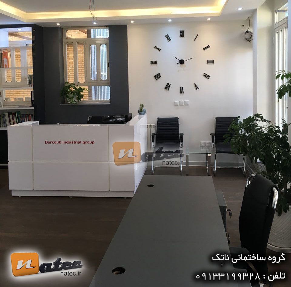 بازسازی دکوراسیون دفترکار اداری02