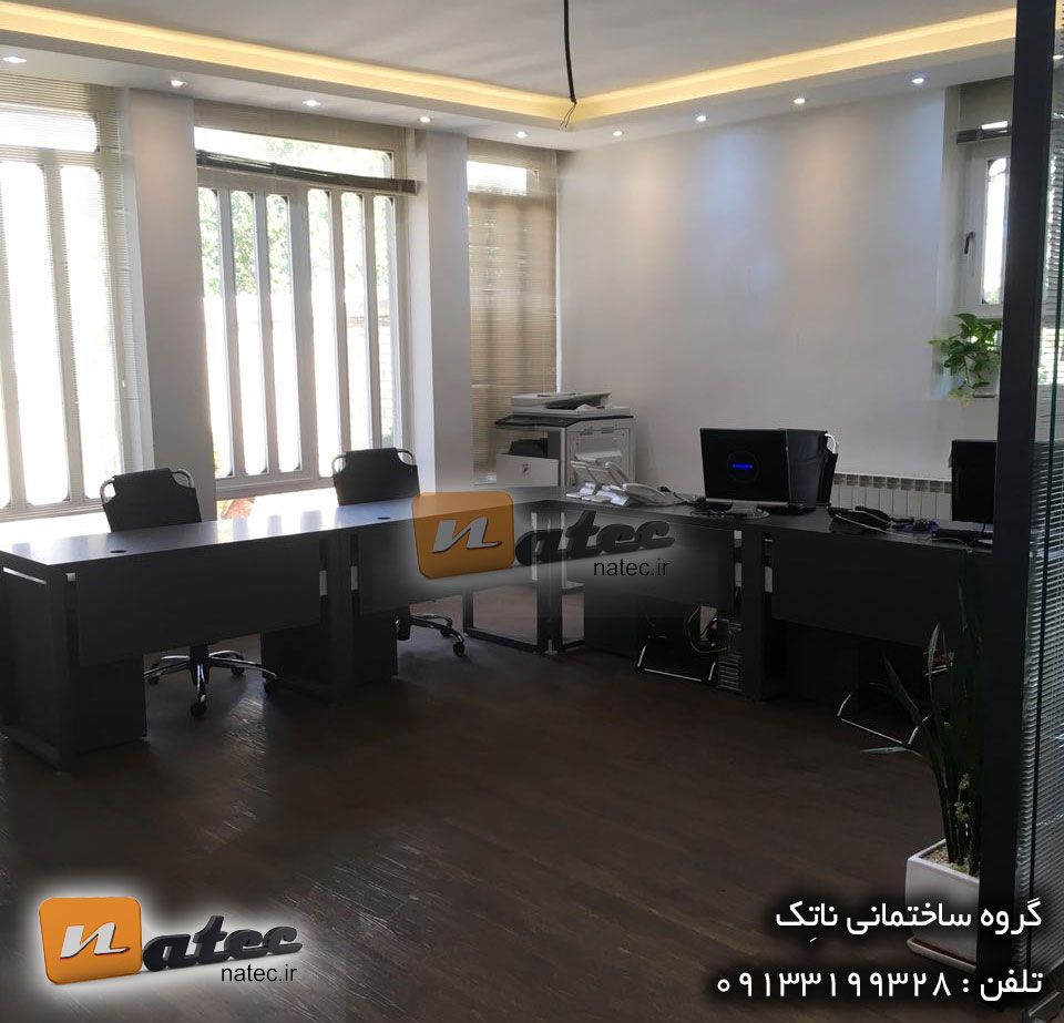 بازسازی دکوراسیون دفترکار اداری07