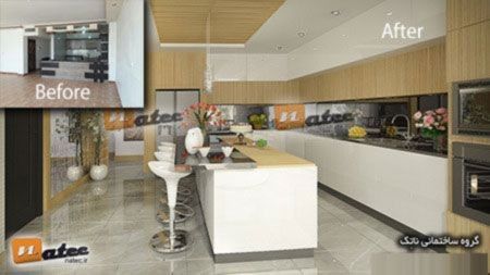 نمونه کار بازسازی لوکس منزل مسکونی