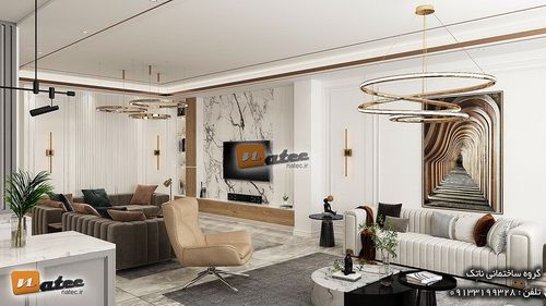 دکوراسیون آپارتمان درحال ساخت
