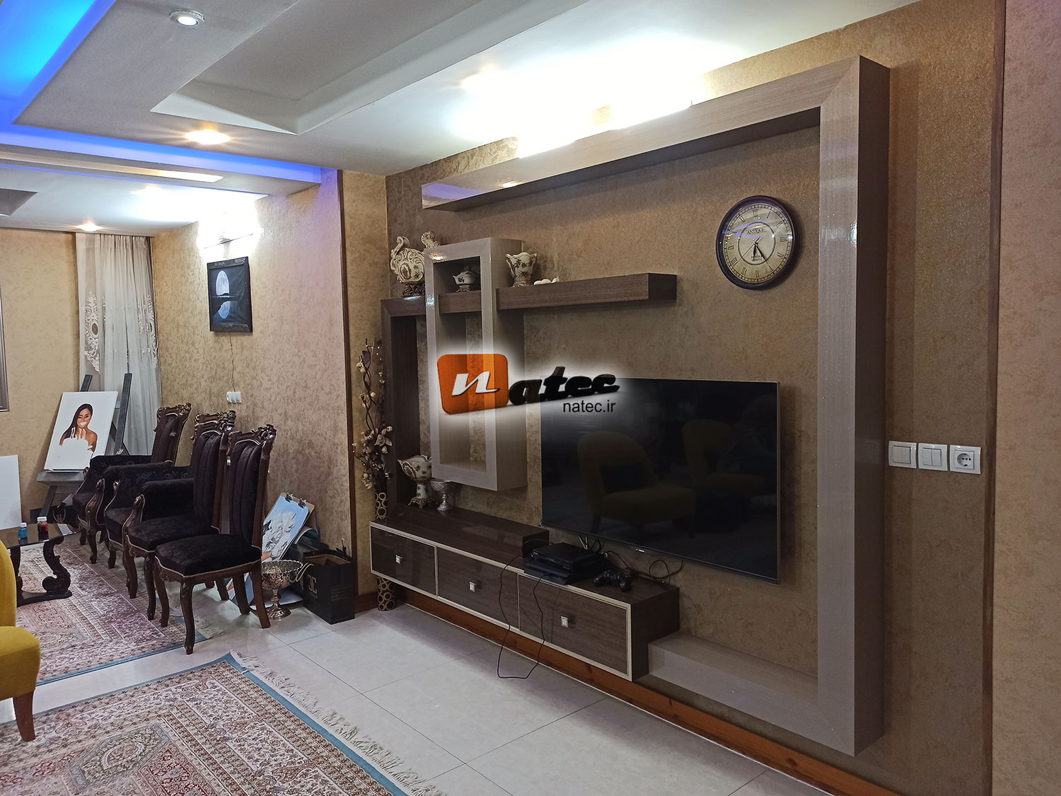 بازسازی و طراحی مدرن منزل ۱۸۰ متری در اصفهان
