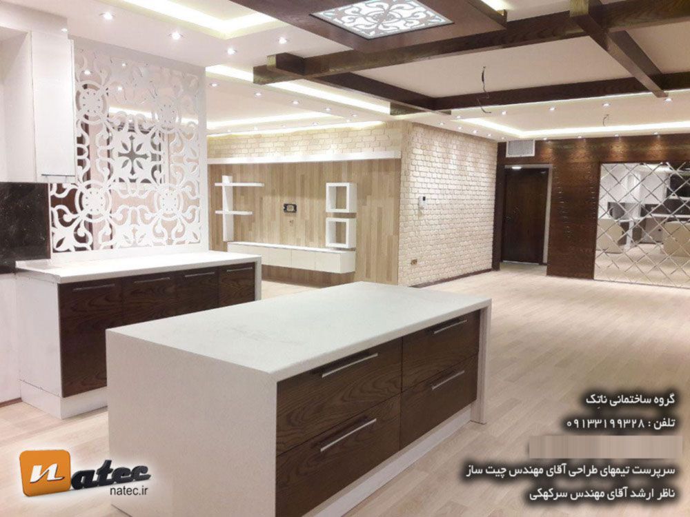 بازسازی لاکچری منزل مسکونی01