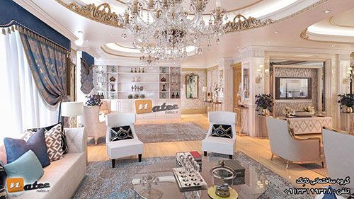 نمونه کار طراحی سبک کلاسیک در تهران
