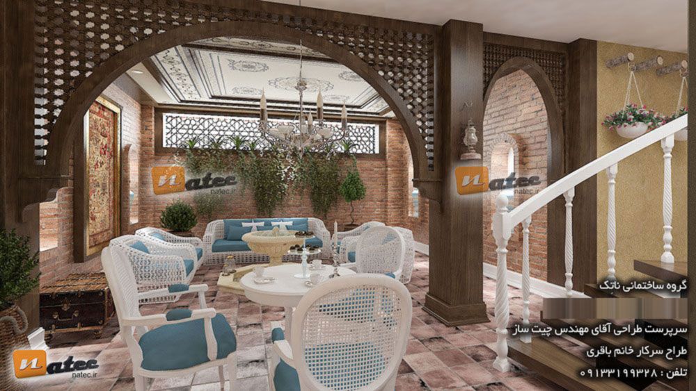دکوراسیون داخلی منزل سنتی01