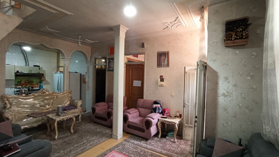 بازسازی خانه 80 متری دوبلکس فلکه ارتش اصفهان