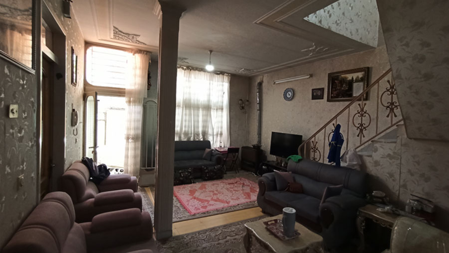 بازسازی خانه 80 متری دوبلکس فلکه ارتش اصفهان
