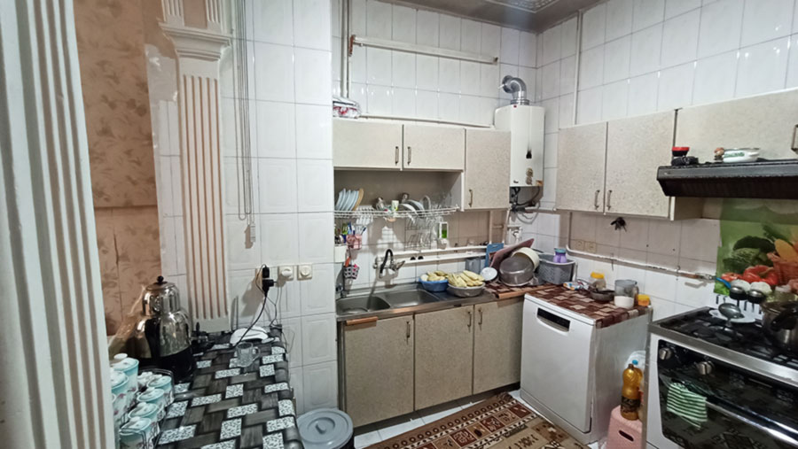 بازسازی خانه 80 متری دوبلکس فلکه ارتش اصفهان