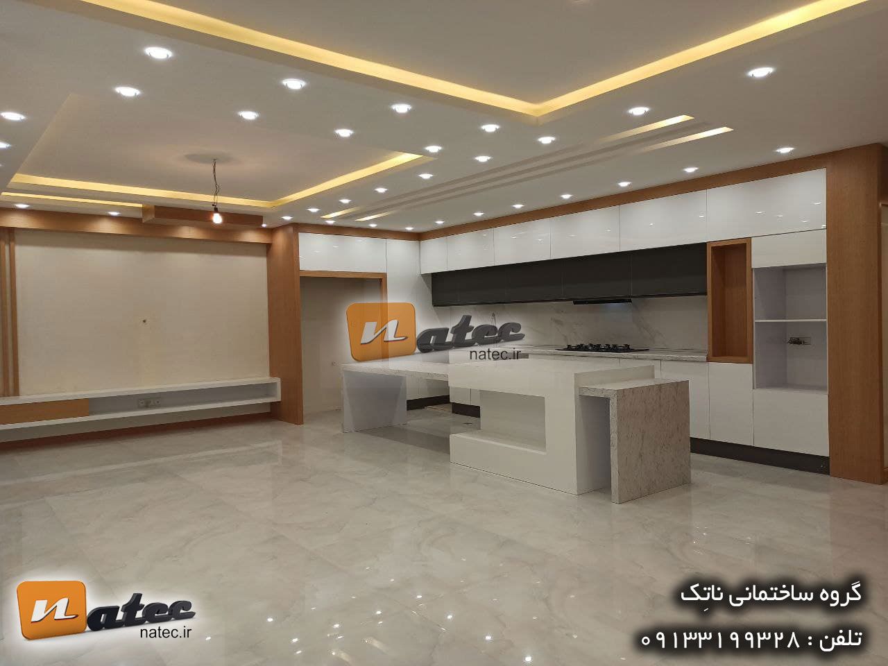 
بازسازی دکوراسیون منزل مسکونی عباس آباد اصفهان
