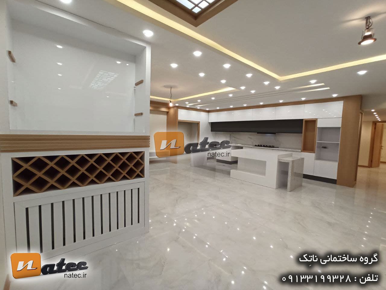 
بازسازی دکوراسیون منزل مسکونی عباس آباد اصفهان
