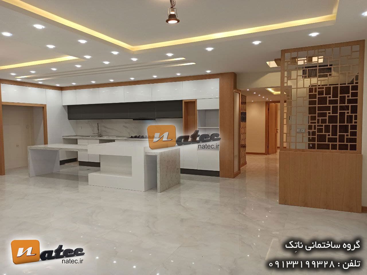 
بازسازی دکوراسیون منزل مسکونی عباس آباد اصفهان
