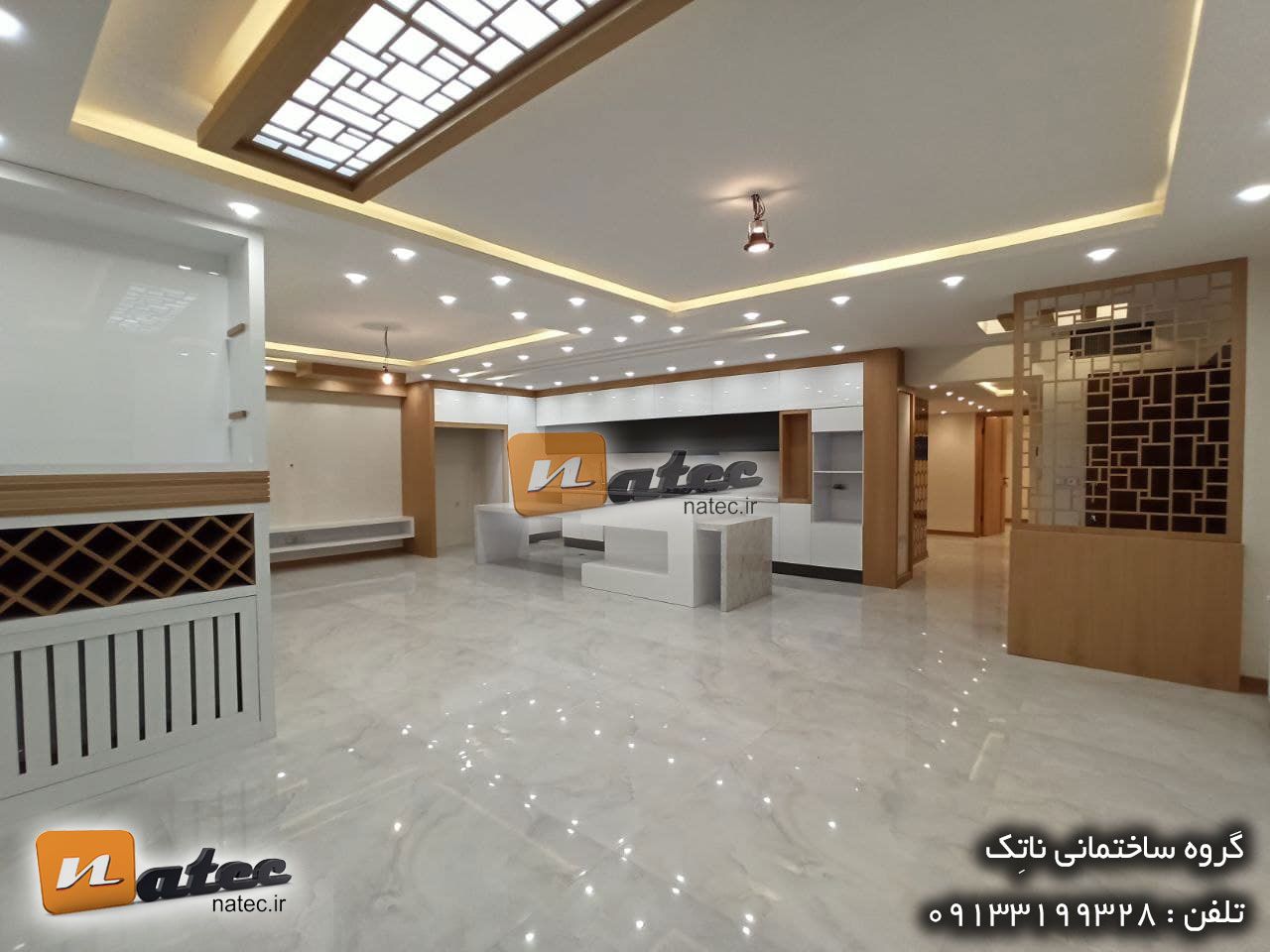 
بازسازی دکوراسیون منزل مسکونی عباس آباد اصفهان
