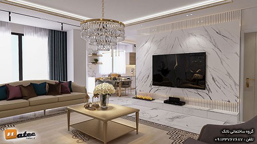 پروژه بازسازی و طراحی منزل ویلایی ۱۹۰ متری