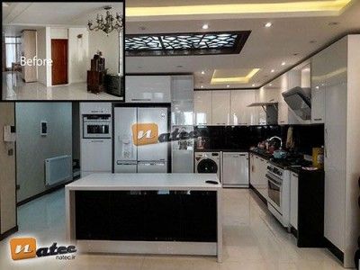از نمونه کارهای بازسازی منزل مسکونی از گروه ساختمانی ناتک