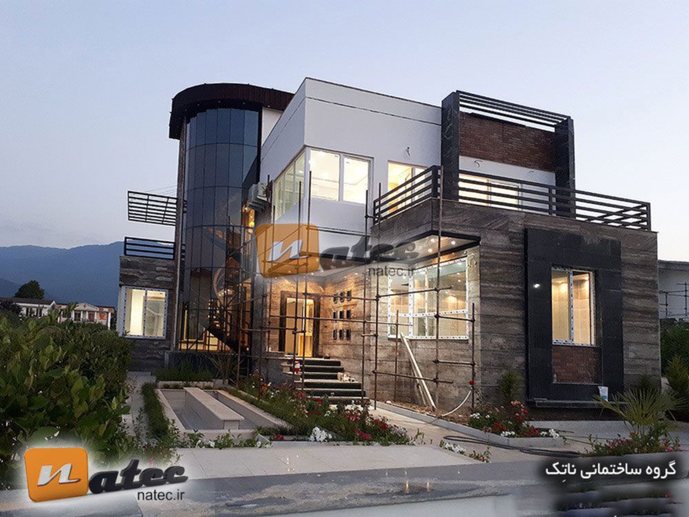 طراحی و ساخت ویلا شمال01