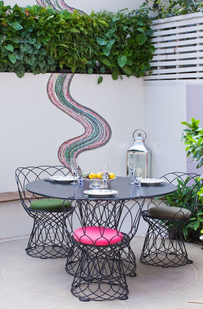 طراحی زیبای باغچه و حیاط09