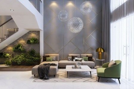 دیزاین و طراحی و دکوراسیون منزل با رنگ