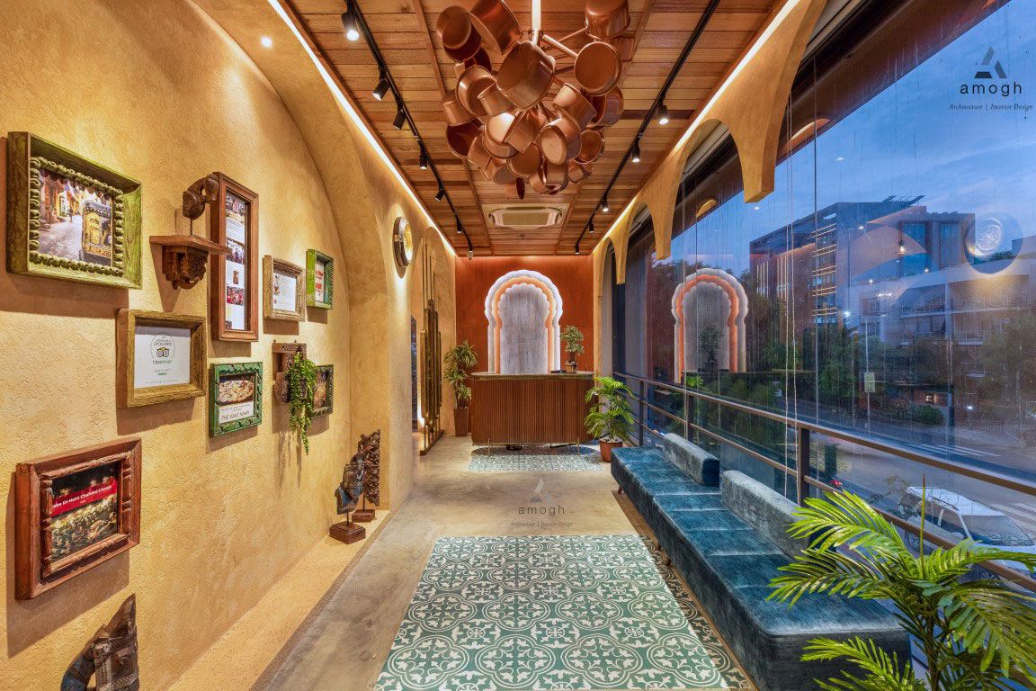 طراحی رستوران سنتی هند05