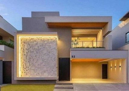 طراحی نمای زیبا و مدرن برای ویلا