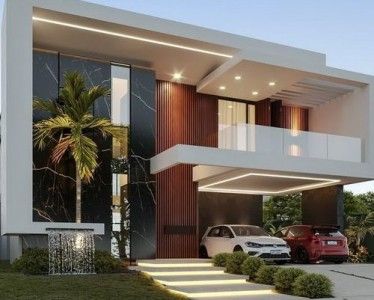 طراحی نما مدرن ویلا لوکس