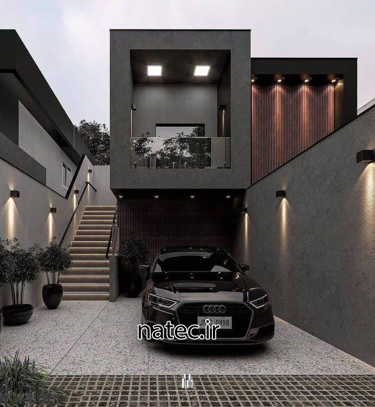 طراحی نما ویلا اصفهان و شمال نمای مدرن نمای کلاسیک