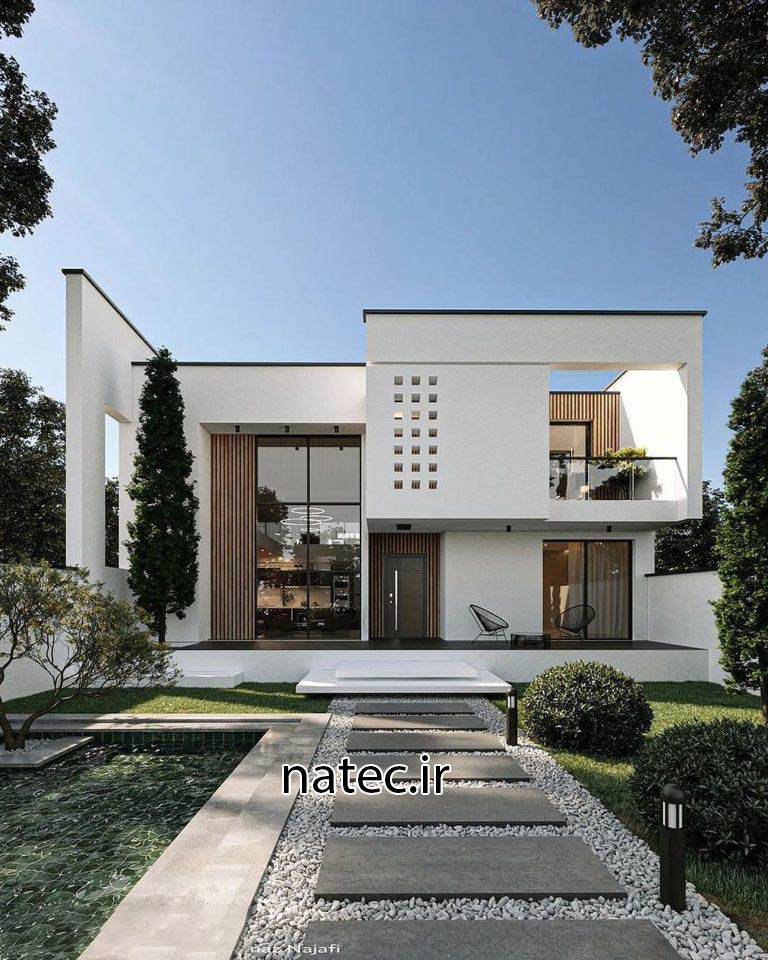 طراحی نما ویلا اصفهان و شمال نمای مدرن نمای کلاسیک